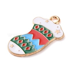 Alloy Enamel Pendants&nbsp;ENAM-B030-02G-07