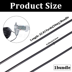 30M Plastic Imitation Cane Wire Cord&nbsp;OCOR-GF0005-39D