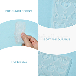 1Pc DIY Pendant Silicone Molds&nbsp;DIY-CJ0002-10