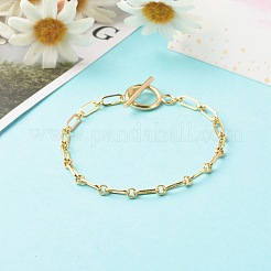 Brass Figaro Chains Bracelets&nbsp;BJEW-JB06556