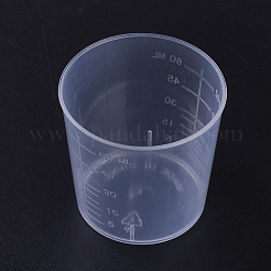 60ml Measuring Cup Plastic Tools&nbsp;X-TOOL-WH0044-05