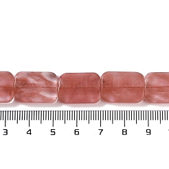 Cherry Quartz Glass Beads Strands&nbsp;G-M420-M05-02