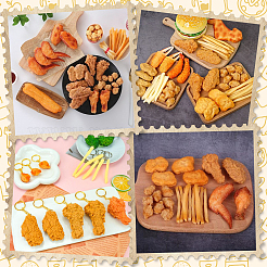 6Pcs Artificial Plastic Models&nbsp;DJEW-SC0001-28