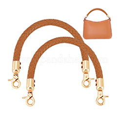 PU Imitation Leather Braided Bag Handles&nbsp;DIY-WH0366-41B