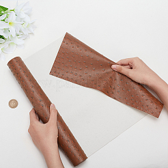 Ostrich PVC Imitation Leather Fabric&nbsp;DIY-WH0028-10A-01