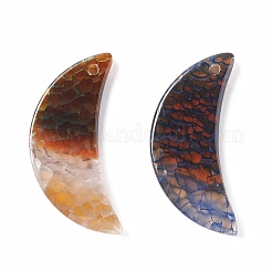 Natural Crackle Agate Pendants&nbsp;G-B030-22A