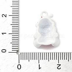 合金エナメルチャーム  クリスマス  サンタクロース  18x13.5x6mm  穴：1.8mm&nbsp;FIND-Z101-03D