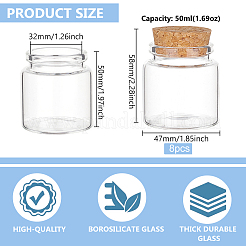 Empty Glass Bottle&nbsp;LS-AJEW-WH0470-43A