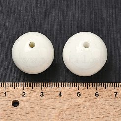 Handmade Fancy Antiqued Glazed Porcelain Beads&nbsp;X-PORC-R408-25mm-12