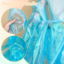 Laser Polyester Fabric&nbsp;DIY-WH0496-92B