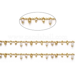 3.28 Feet Handmade Brass Curb Chains&nbsp;X-CHC-L039-40G