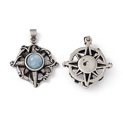 Natural Aquamarine Pendants&nbsp;KK-A173-07AS-01