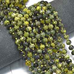 Natural Yellow Turquoise(Jasper) Beads Strands&nbsp;G-K389-E23-01