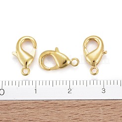 真鍮カニカン  オウムトリガークラスプ  ニッケルフリー  24KGP本金メッキ  12x7x3mm  穴：1mm&nbsp;KK-902-G01-NF