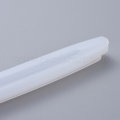 ペンエポキシ樹脂シリコンモールド  型を鋳造するボールペン  DIYキャンドルペン作り工芸品用  ホワイト  149x13x12mm&nbsp;LS-DIY-D049-18