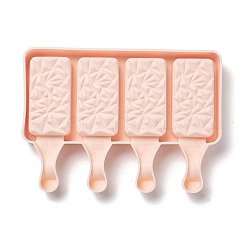 Food Grade DIY Rectangle Ice-cream Silicone Molds&nbsp;DIY-D062-06C