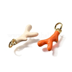 Brass Enamel Pendants&nbsp;KK-Q043-28A