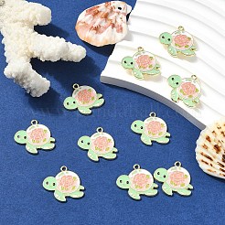 10Pcs Alloy Enamel Pendants&nbsp;ENAM-YW0004-77