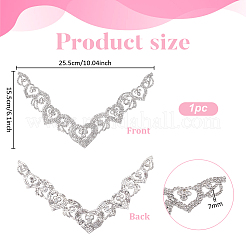 1Pc Brass and Rhinestone Ornament Accessories&nbsp;FIND-FG0005-37