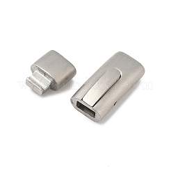 304ステンレススチール製バヨネット留め具  長方形  平らな穴  ステンレス鋼色  24.5x8.5x6mm  穴：7x3mm&nbsp;STAS-Z147-23P