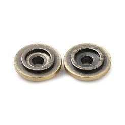 Tibetan Style Rack Plating Brass Bead&nbsp;KK-Q805-20AB