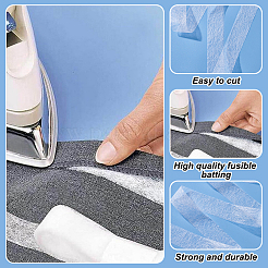 Non-woven Fabrics Hot Melt Adhesive Tape&nbsp;DIY-WH0037-44A