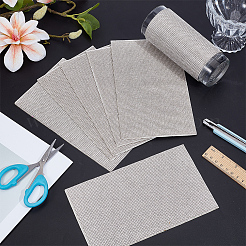 ガラスホットフィックスラインストーン  クリスタル  200x120x1.5mm&nbsp;DIY-WH0349-427