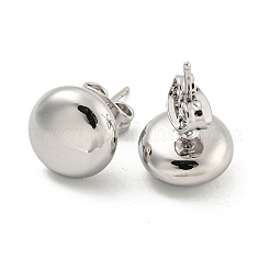 Rack Plating Brass Stud Earrings&nbsp;EJEW-M247-04P