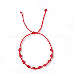 Adjustable Polyester Woven Knot Cord Bracelets&nbsp;DX7383