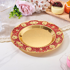 1Pc Iron Flat Round Display Panel for Fragrance Activity&nbsp;AJEW-MB0001-13B