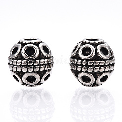Tibetan Style Alloy Beads&nbsp;LS-TIBE-Q063-120AS-NR