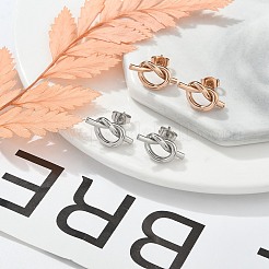 304 Stainless Steel Stud Earrings&nbsp;EJEW-C099-19GP