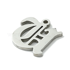 Non-Tarnish 201 Stainless Steel Pendants&nbsp;STAS-B055-01P-U