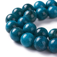 Natural White Jade Imitation Apatite Beads Strands&nbsp;G-I299-F10-10mm