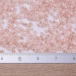 MIYUKIデリカビーズ  シリンダー  日本製シードビーズ  11/0  （db0106)シェルピンク光沢  1.3x1.6mm  穴：0.8mm  約2000PCS /ボトル  10 G /ボトル&nbsp;SEED-JP0008-DB0106