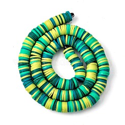 Handmade Polymer Clay Beads Strands&nbsp;CLAY-R089-8mm-T016