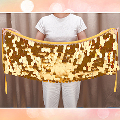 Polyester Tassel Belly Dance Short&nbsp;AJEW-WH0038-95A