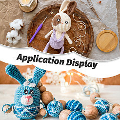 Craft Plastic Doll Eyes&nbsp;DIY-GL0004-77