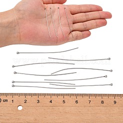 Tarnish Resistant 304 Stainless Steel Ball Head Pins&nbsp;STAS-K146-045-50x0.7mm