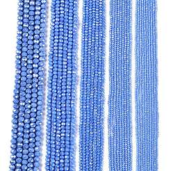 Electroplate Glass Beads Strands&nbsp;LS-EGLA-A044-P8mm-B17