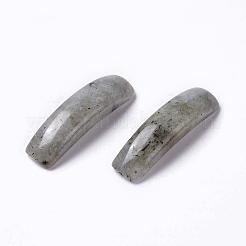 天然ラブラドライトコネクタチャーム  アーチリンク  36.5~37.5x9.5~10x7mm  穴：1mm&nbsp;G-C015-01B