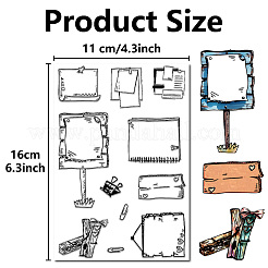 Plastic Stamps&nbsp;DIY-WH20018-0225