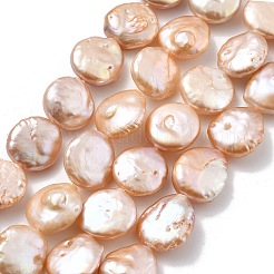 Natural Baroque Keshi Pearl Beads Strands&nbsp;PEAR-P064-08D-04D