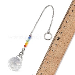 7 Chakra Crystal Suncatcher&nbsp;HJEW-JM05025-01
