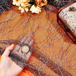 Halloween Theme Polyester Mesh Fabric&nbsp;DIY-WH0308-684