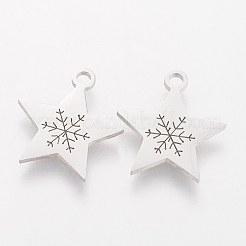 Non-Tarnish 201 Stainless Steel Charms&nbsp;STAS-Q201-T483