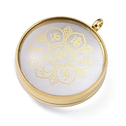 304 Stainless Steel Pendants&nbsp;STAS-D097-03G