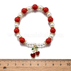 Brass Stretch Bracelets&nbsp;BJEW-C098-02B
