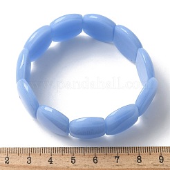 Handmade Lampwork Beaded Stretch Bracelets for Men Women&nbsp;BJEW-G738-01B-11