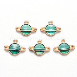 Alloy Enamel Pendants&nbsp;X-ENAM-S121-078C